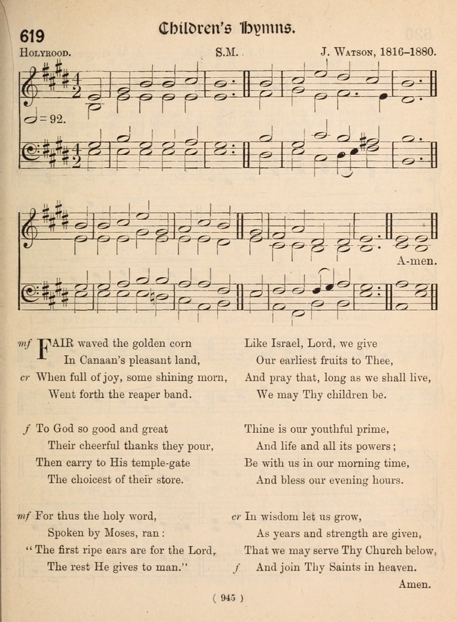 Church Hymns: with tunes (New ed.) page 945