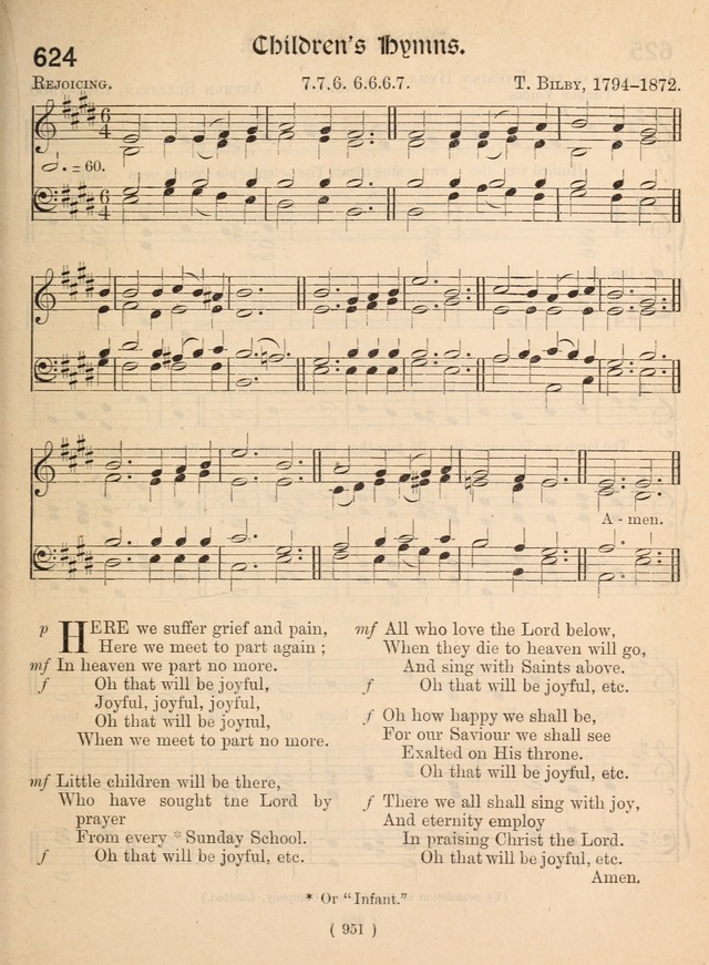 Church Hymns: with tunes (New ed.) page 951