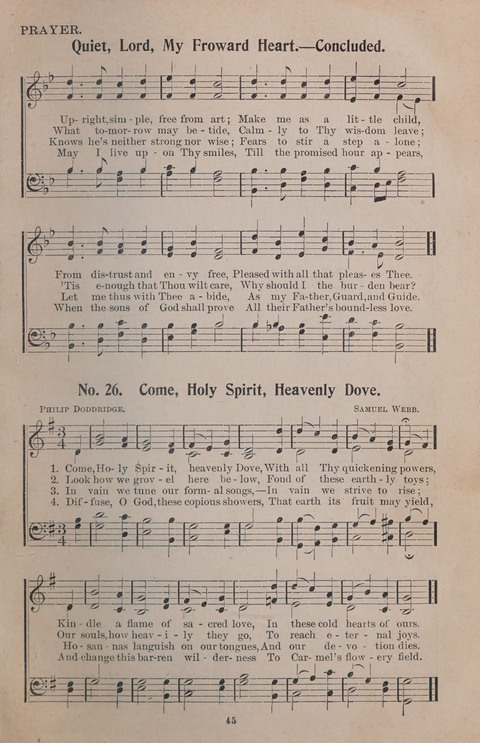 Christian Hymns: For The Use Of Young People's Societies, Sunday ...