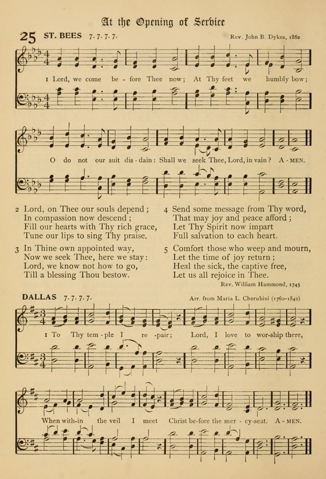 The Chapel Hymnal page 39