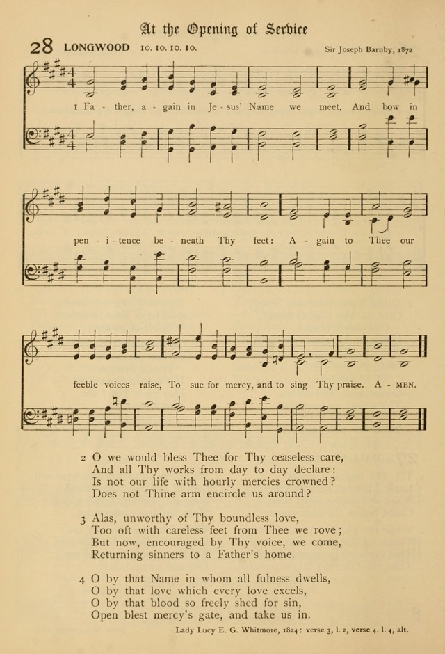 The Chapel Hymnal page 41