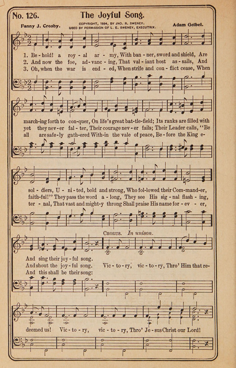 Coronation Hymns: for the Church and Sunday-school (with supplement) page 126
