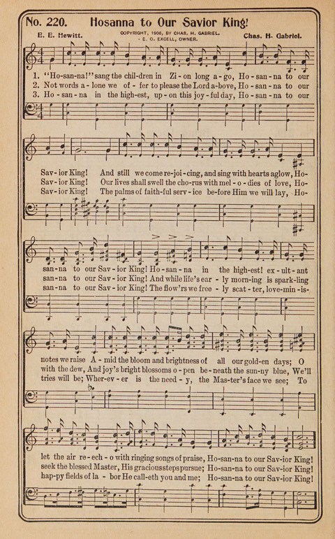 Coronation Hymns: for the Church and Sunday-school (with supplement) page 220