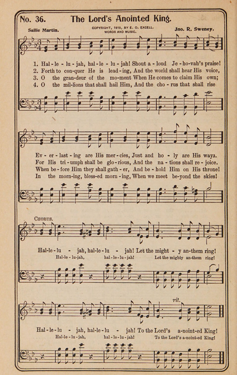 Coronation Hymns: for the Church and Sunday-school (with supplement) page 36