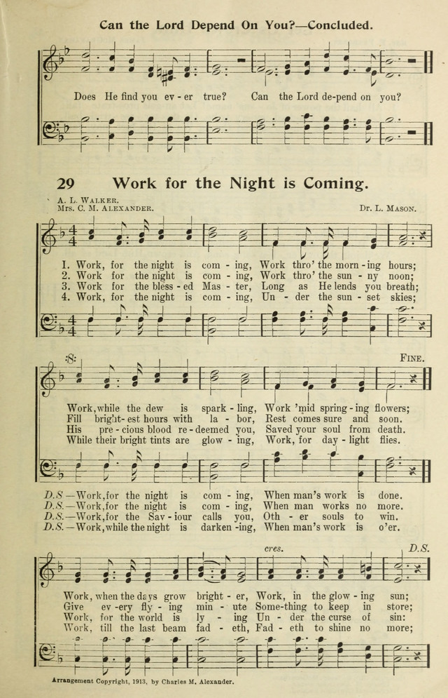 Conference Hymnal page 29