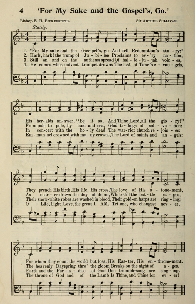 Conference Hymnal page 4