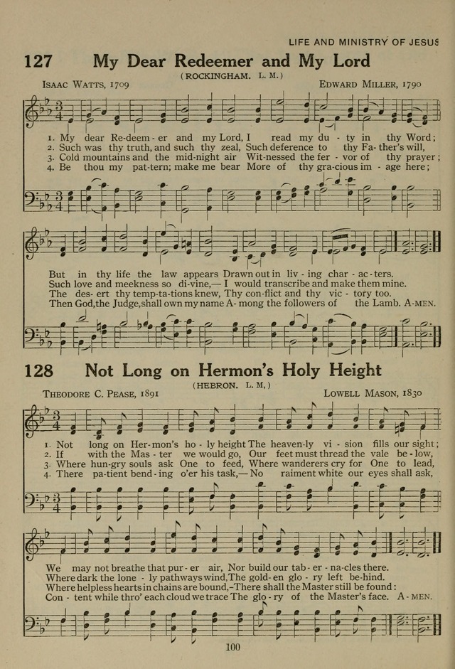 The Century Hymnal page 100
