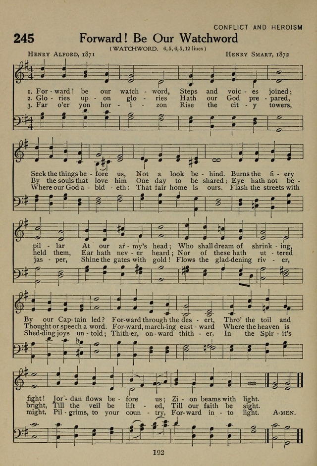 The Century Hymnal page 192