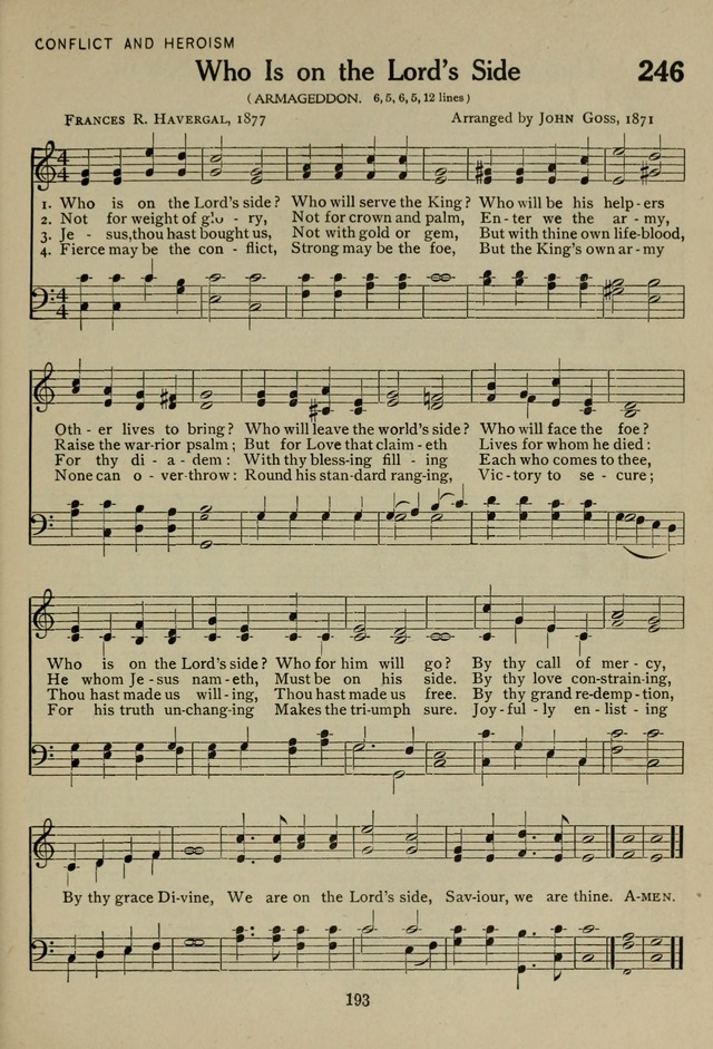 The Century Hymnal page 193