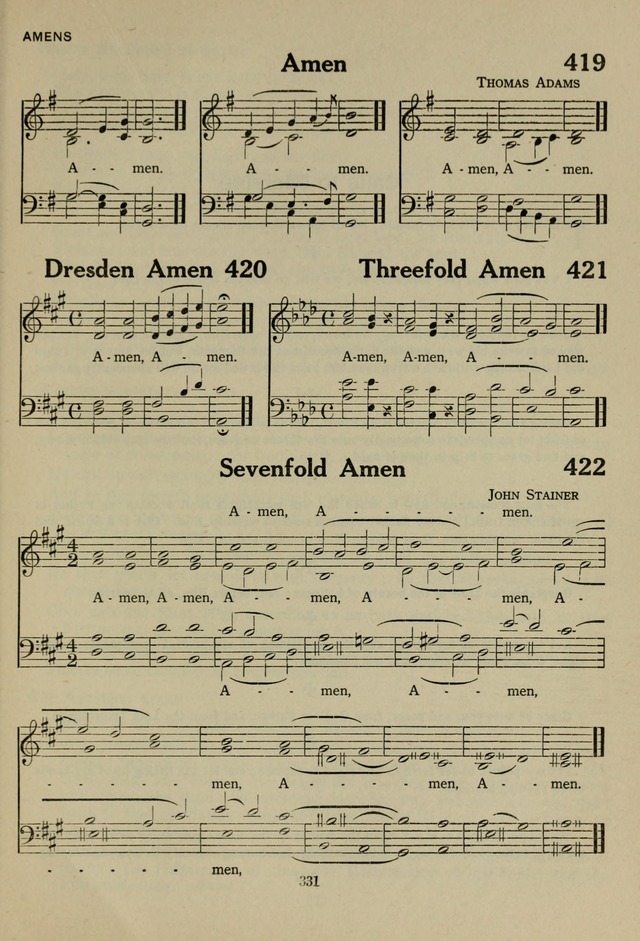 The Century Hymnal page 331