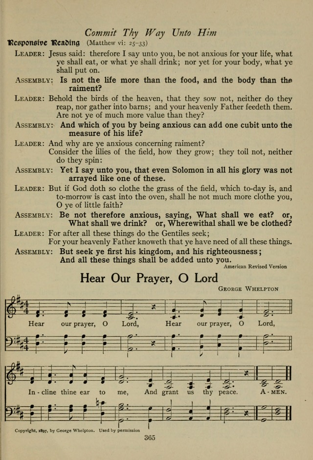 The Century Hymnal page 365