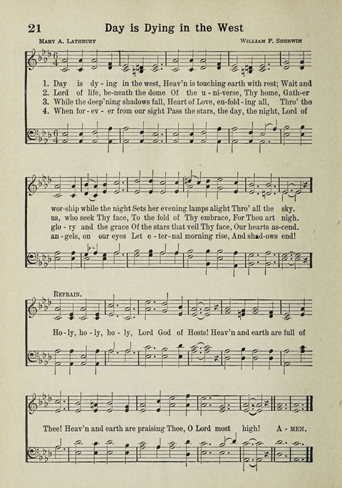 The Cokesbury Hymnal page 18