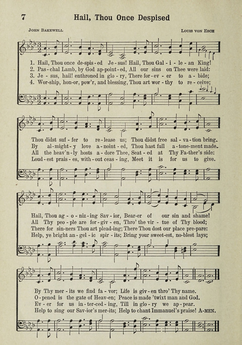 The Cokesbury Hymnal page 6