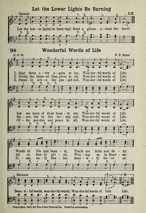 The Cokesbury Hymnal page 71