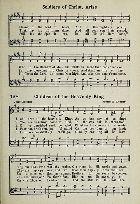 The Cokesbury Hymnal page 91