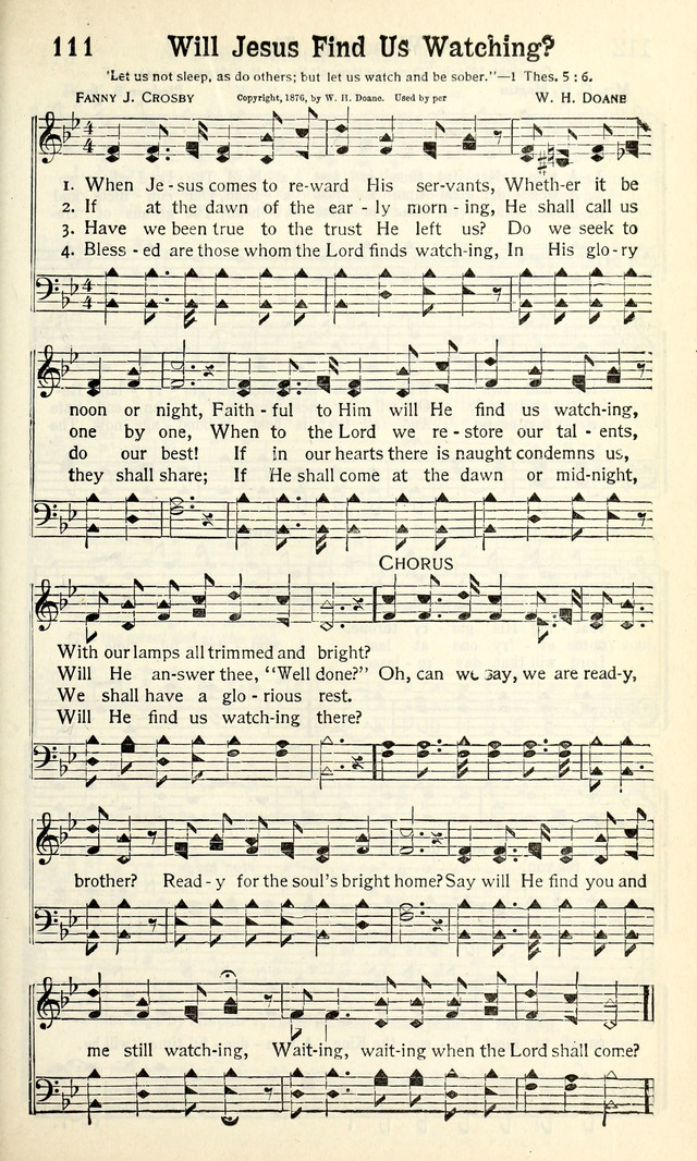 Calvary Hymns page 111