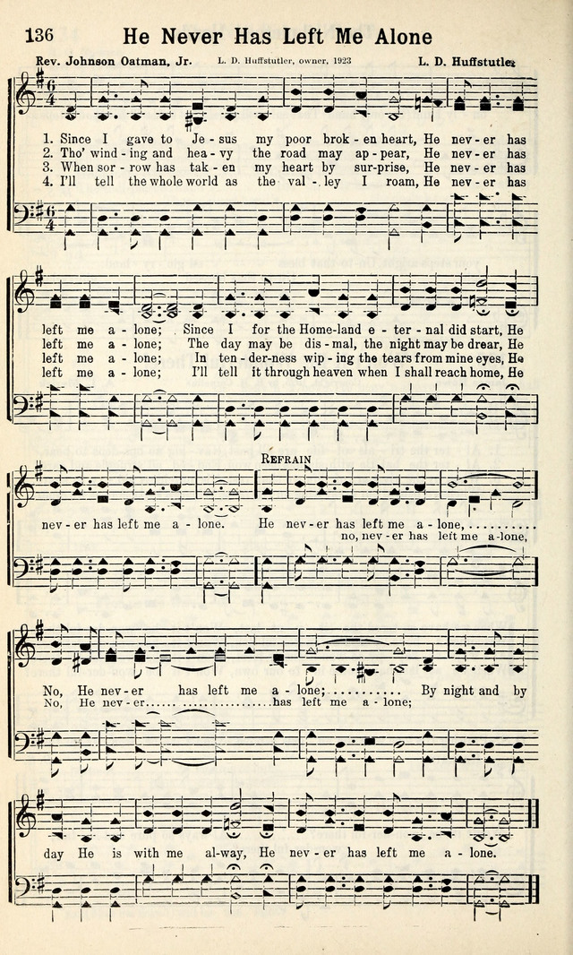 Calvary Hymns page 136