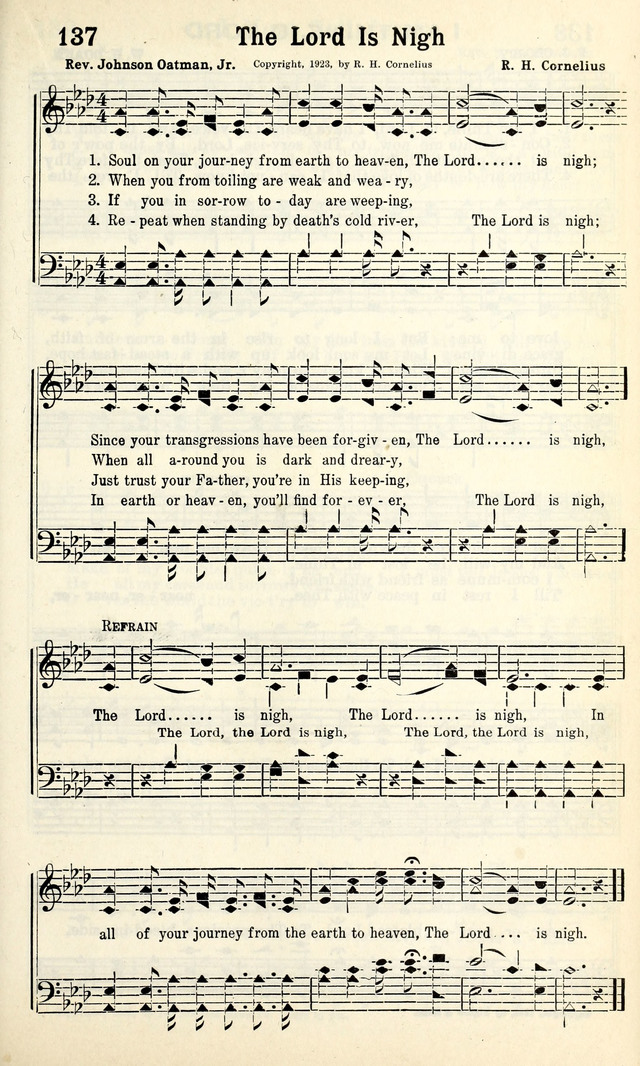 Calvary Hymns page 137