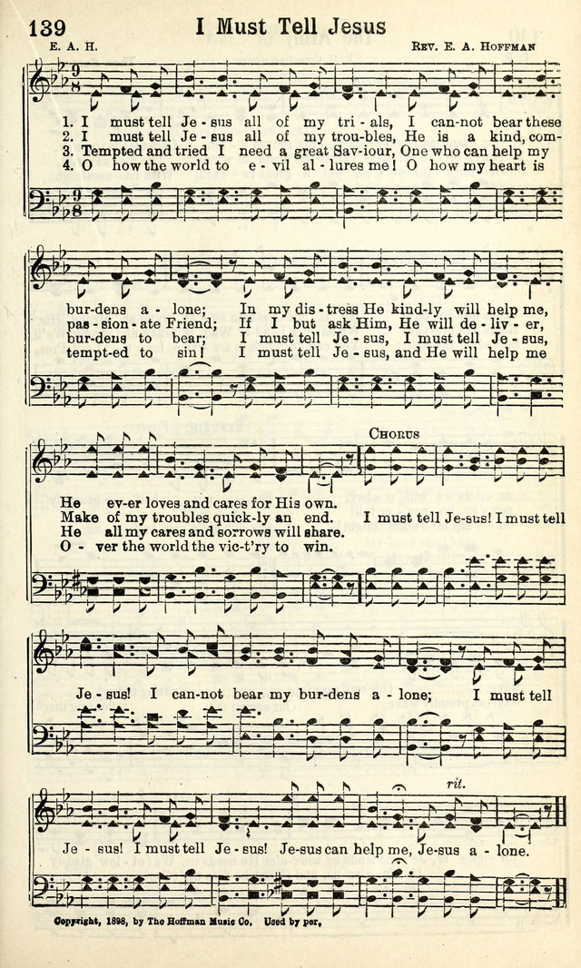 Calvary Hymns page 139