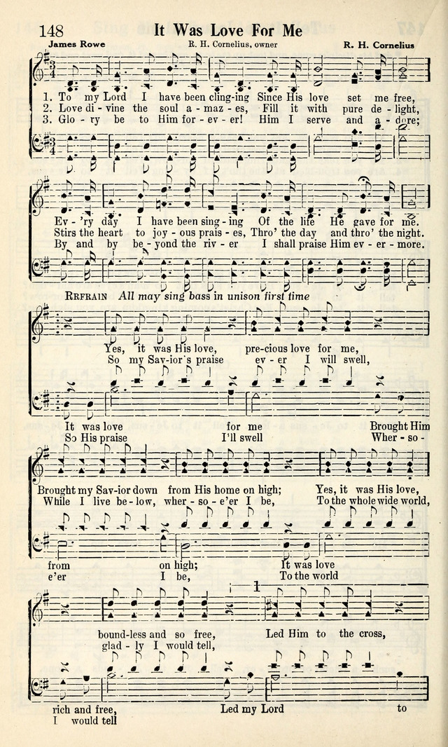 Calvary Hymns page 148