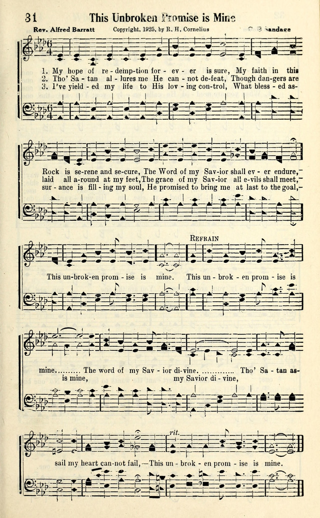 Calvary Hymns page 31