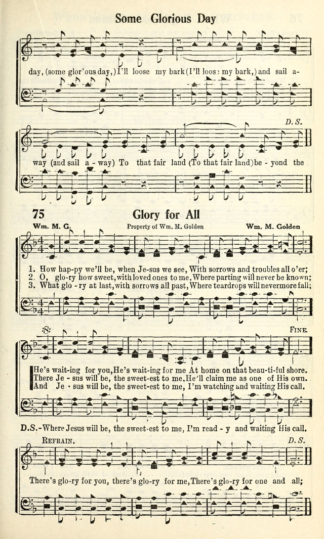 Calvary Hymns page 75
