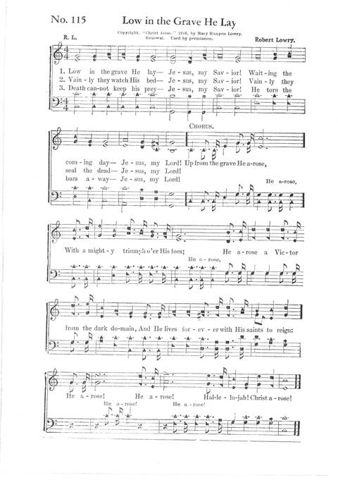 Christian Hymns: for every purpose in worship page 104