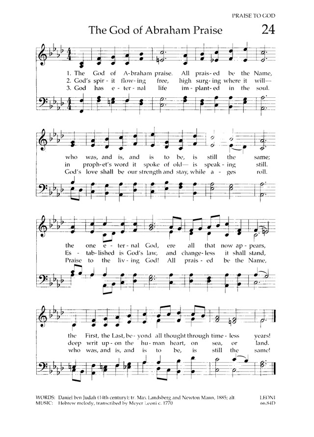 Chalice Hymnal page 23