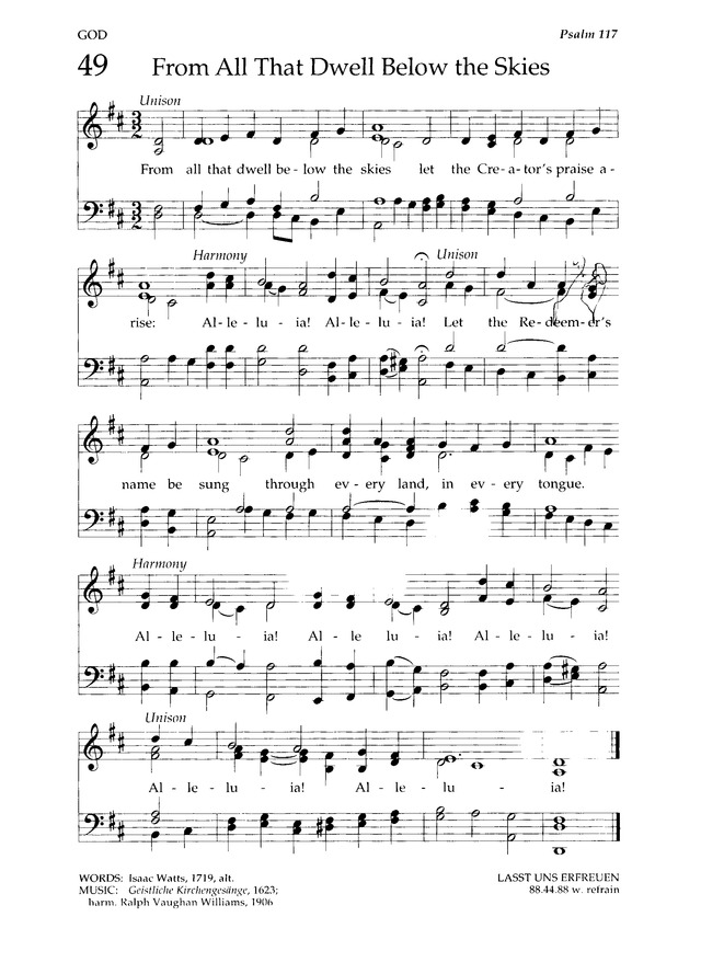 Chalice Hymnal page 44
