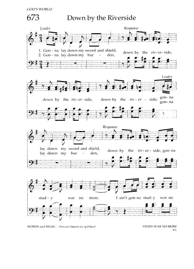 ‘Down By The Riverside’ Lyrics: Down By The Riverside Meaning – HNDVWL