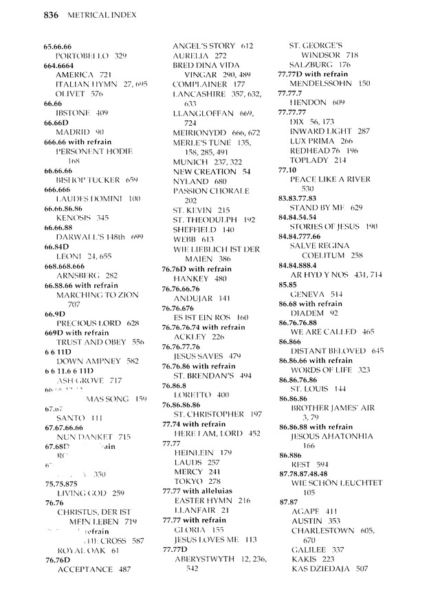 Chalice Hymnal page 809