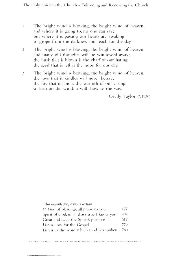 Church Hymnary (4th ed.) page 1139
