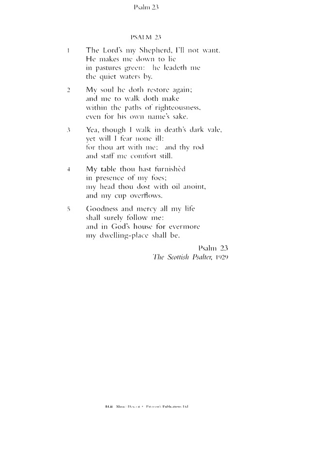 Church Hymnary (4th ed.) page 28
