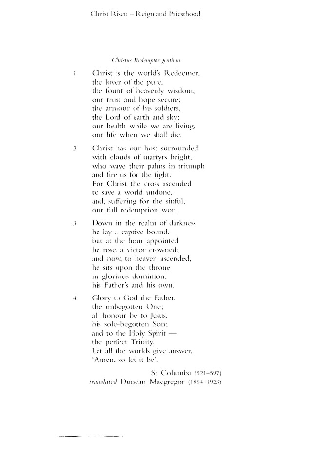 Church Hymnary (4th ed.) page 853