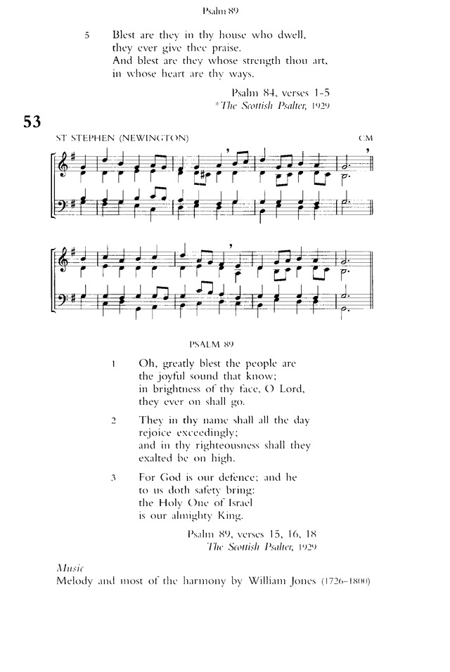 Hymn: How lovely are Thy dwelling places