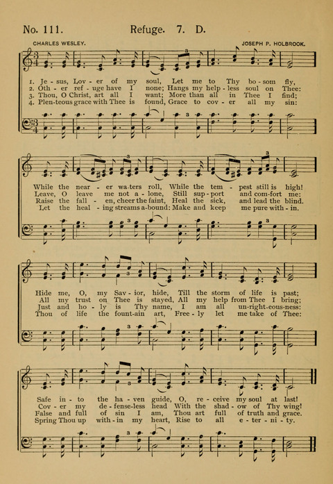 The Chapel Hymnal: hymns and songs (Fifth ed.) page 72