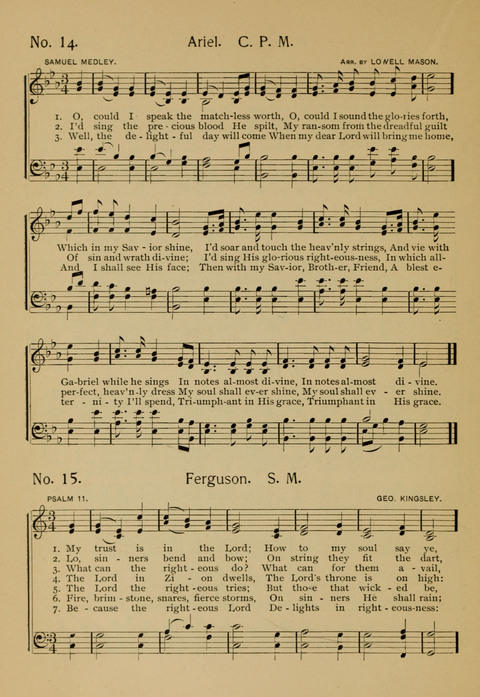 The Chapel Hymnal: hymns and songs (Fifth ed.) page 8