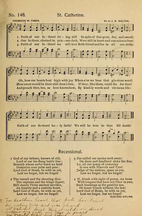 The Chapel Hymnal: hymns and songs (Fifth ed.) page 99