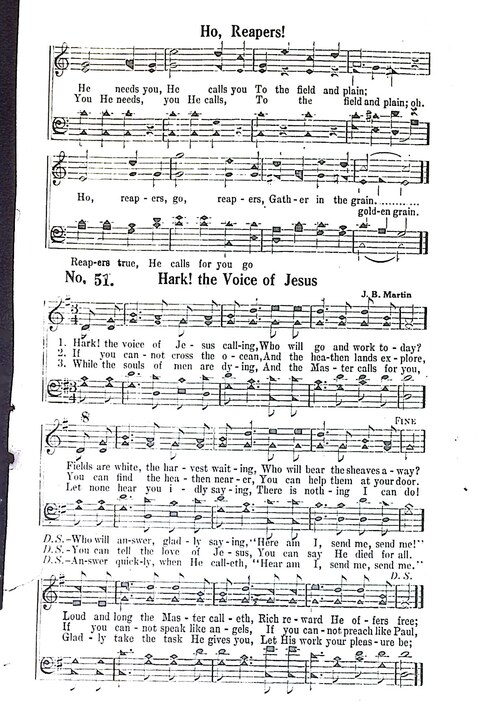Crowning Hymns No. 8: for conventions, singing societies, etc. page 51