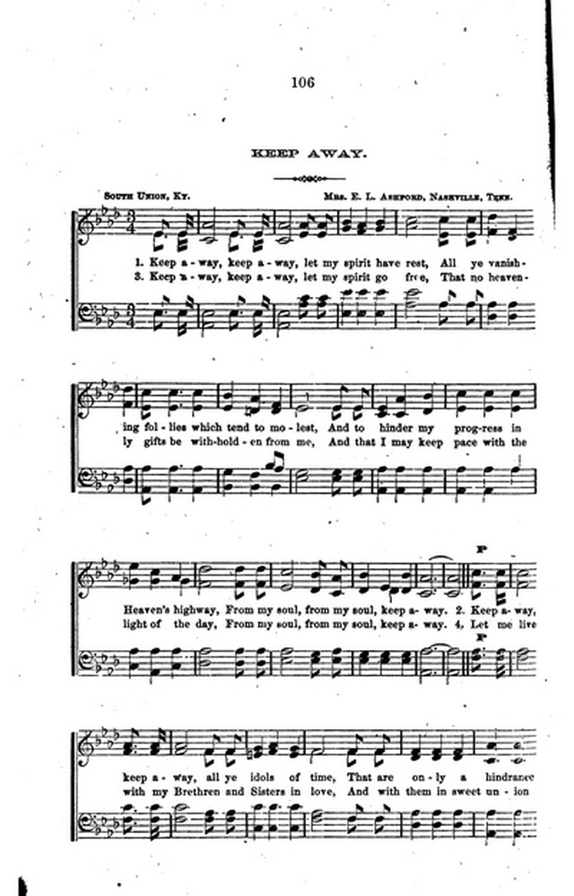 A Collection of Hymns and Anthems: Adapted to Public Worship page 106