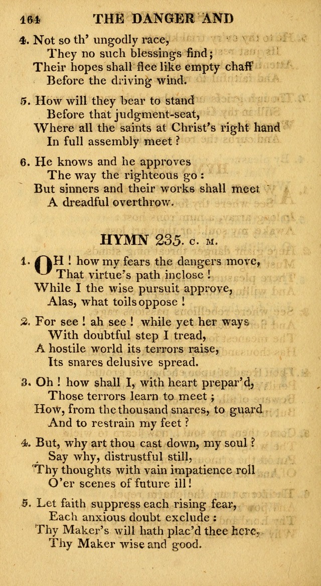 A Collection of Hymns and A Liturgy: for the use of Evangelical Lutheran Churches; to which are added prayers for families and individuals page 164