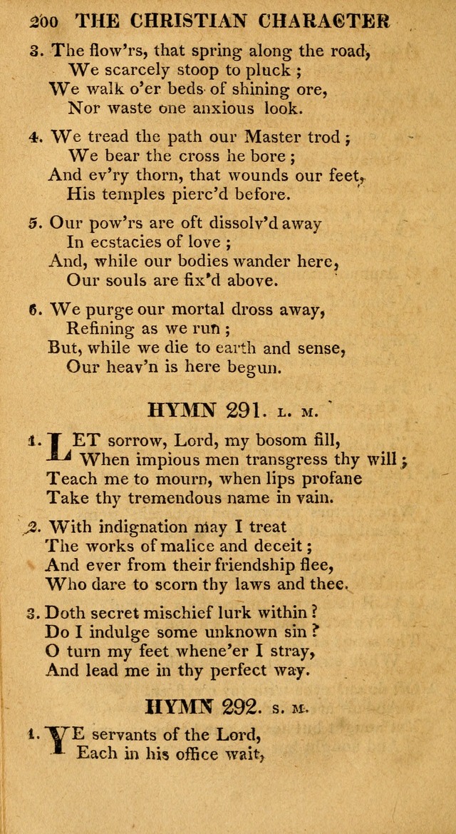 A Collection of Hymns and A Liturgy: for the use of Evangelical Lutheran Churches; to which are added prayers for families and individuals page 200