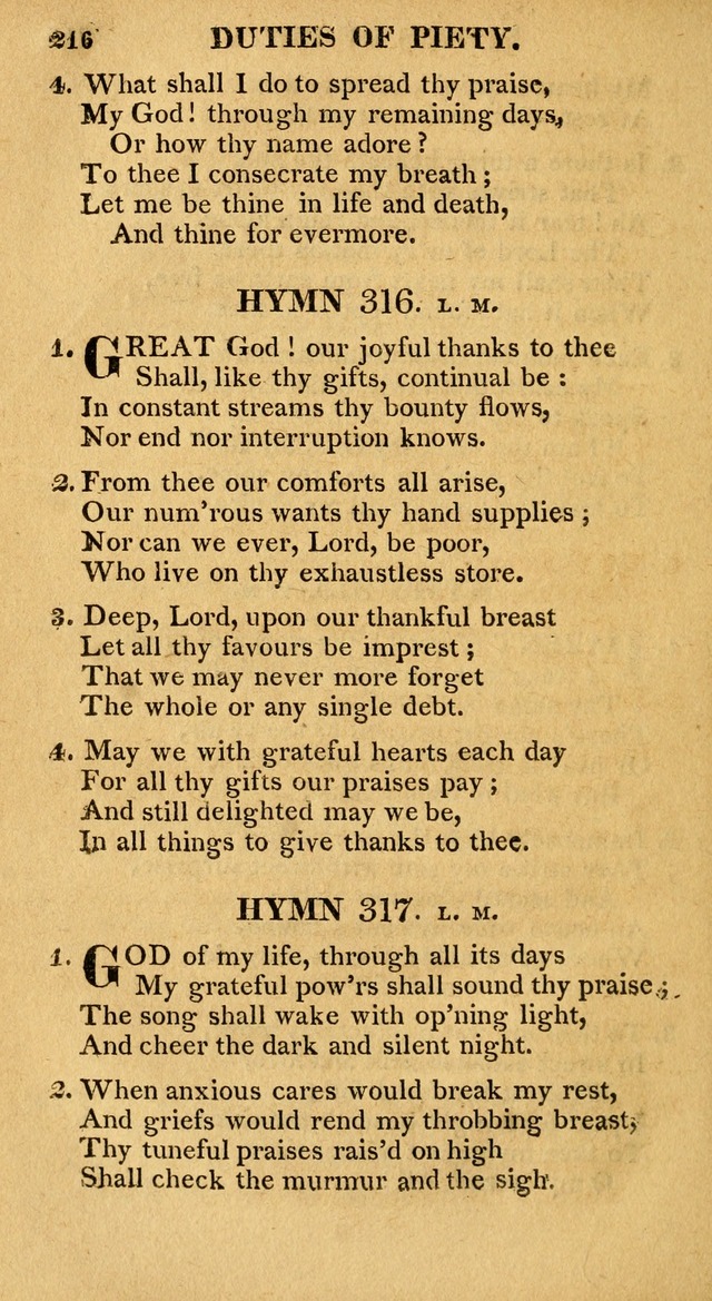 A Collection of Hymns and A Liturgy: for the use of Evangelical Lutheran Churches; to which are added prayers for families and individuals page 218