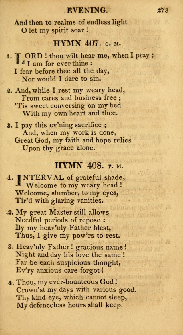 A Collection of Hymns and A Liturgy: for the use of Evangelical Lutheran Churches; to which are added prayers for families and individuals page 275