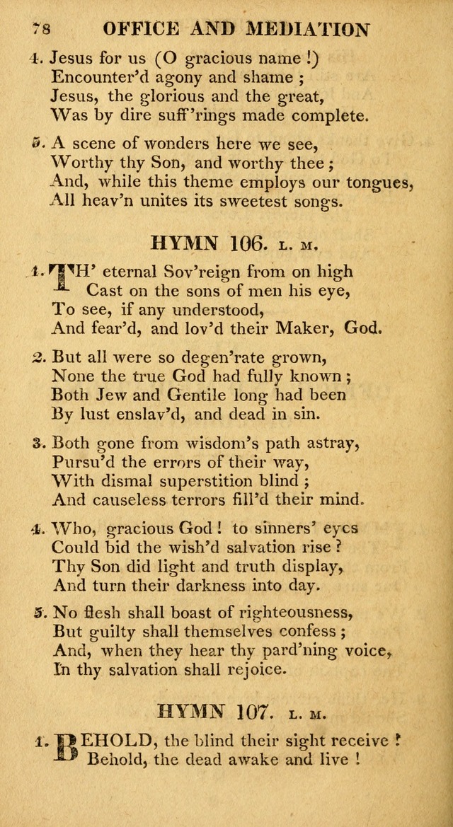 A Collection of Hymns and A Liturgy: for the use of Evangelical Lutheran Churches; to which are added prayers for families and individuals page 78