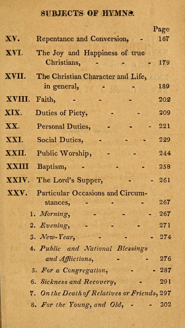 A Collection of Hymns and A Liturgy: for the use of Evangelical Lutheran Churches; to which are added prayers for families and individuals page xiii