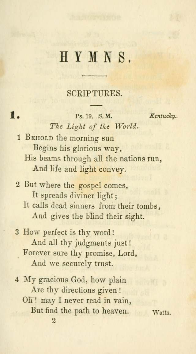 Conference Hymns : adapted to religious conferences, and meetings for prayer, to which is added a selection of the most favorite melodies in common use page 13
