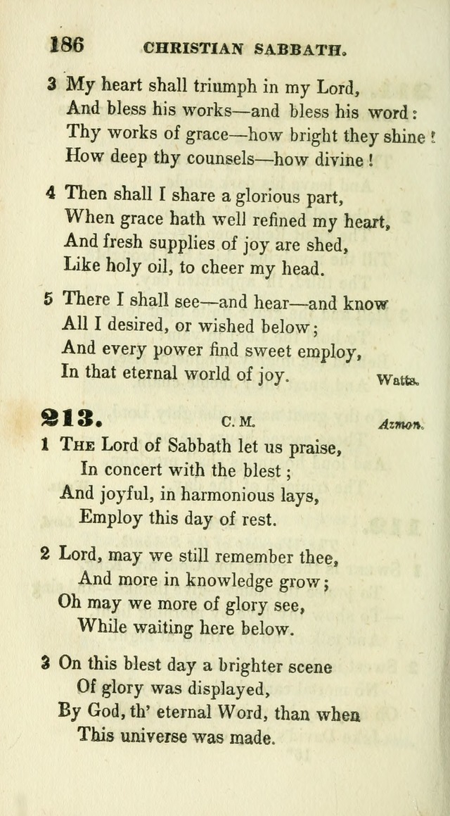Conference Hymns : adapted to religious conferences, and meetings for prayer, to which is added a selection of the most favorite melodies in common use page 188