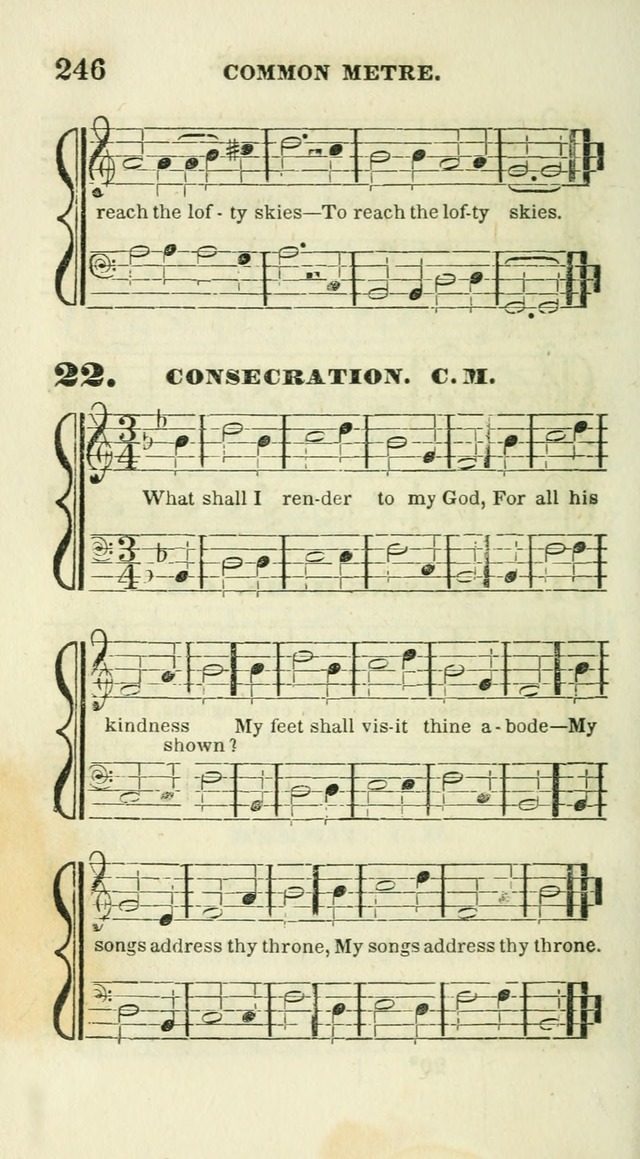 Conference Hymns : adapted to religious conferences, and meetings for prayer, to which is added a selection of the most favorite melodies in common use page 250