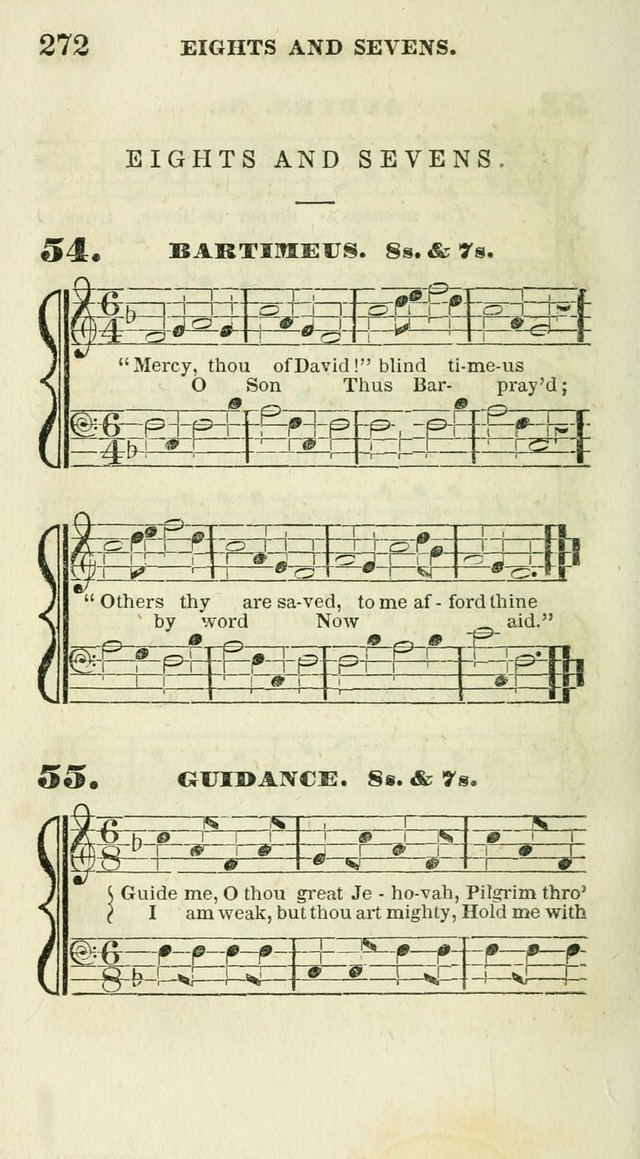 Conference Hymns : adapted to religious conferences, and meetings for prayer, to which is added a selection of the most favorite melodies in common use page 276